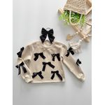 Blusa Moletom Laço Nude 