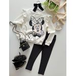 Moletom Minnie Off White