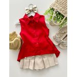 Camisa Yasmin Vermelha 