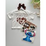 T-shirt Cropped Minnie Nude 