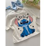 T-shirt Cropped Stitch 