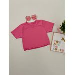 Blusa Rosa Chiclete