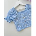 Blusa Bia Azul 