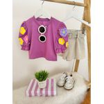 Blusa Daisy Lilás 