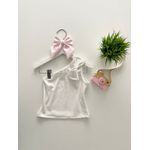Blusa Laço Branca 