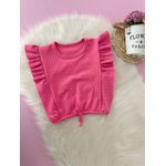 Blusa Rosa Chiclete 