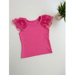 Blusa Milena Rosa Chiclete 