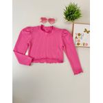 Blusa Naiara Rosa Chiclete 