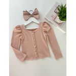 Blusa Natália Rose Nude 