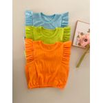 Blusa Liz Laranja Neon