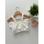 Cropped Butterfly Branco