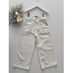 Calça Wide Leg Offwhite