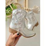 Bota Texana Estrela Prata 