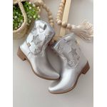 Bota Texana Estrela Prata 