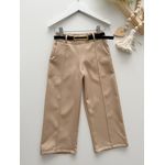 Calça Alfaiataria Wide Leg Nude 