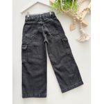 Calça Jeans Cargo Cinza 