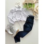 Calça Jeans Stras 