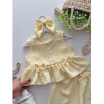 Conjunto Melina Amarelo