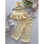 Conjunto Melina Amarelo