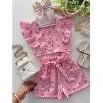 Conjunto Cerejinha Rosa