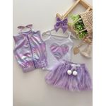 Conjunto Helô Lilás 