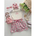 Conjunto Moranguinho Rosa