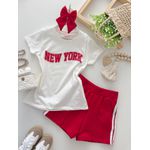 Conjunto New York Vermelho
