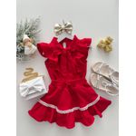 Conjunto Cecilia Vermelho