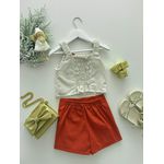 Conjunto Anelize Vermelho