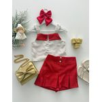 Conjunto Anelize Vermelho
