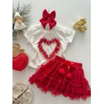 Conjunto Bia Vermelho