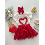 Conjunto Bia Vermelho