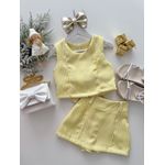 Conjunto Maria Fernanda Amarelo