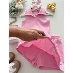 Conjunto Tennis Clube Rosa