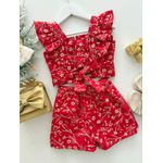 Conjunto Valentina Vermelho