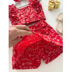 Conjunto Valentina Vermelho