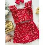 Conjunto Valentina Vermelho