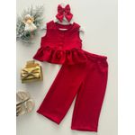 Conjunto Melinaa Vermelho