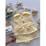 Conjunto Priscila Amarelo