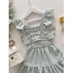 Conjunto Nina Listra Verde