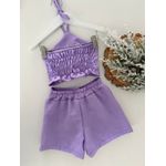 Conjunto Angel Lilás