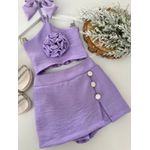 Conjunto Angel Lilás