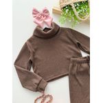 Conjunto Anita Marrom