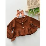 Conjunto Patricia Marrom 