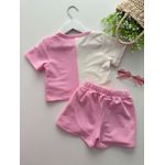 Conjunto Capivara Rosa 