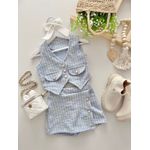 Conjunto Chanel Azul