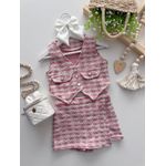 Conjunto Chanel Rosa 