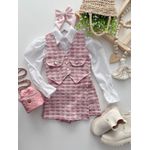 Conjunto Chanel Rosa 