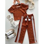 Conjunto Francine Caramelo 