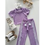Conjunto Francine Lilás 